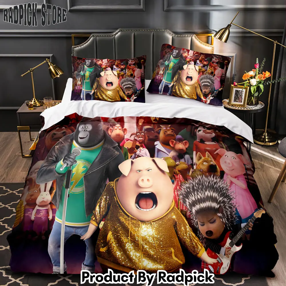 Sing2 bedding set quilt duvet cover pillowcase bedding sets for kids  rp0425021